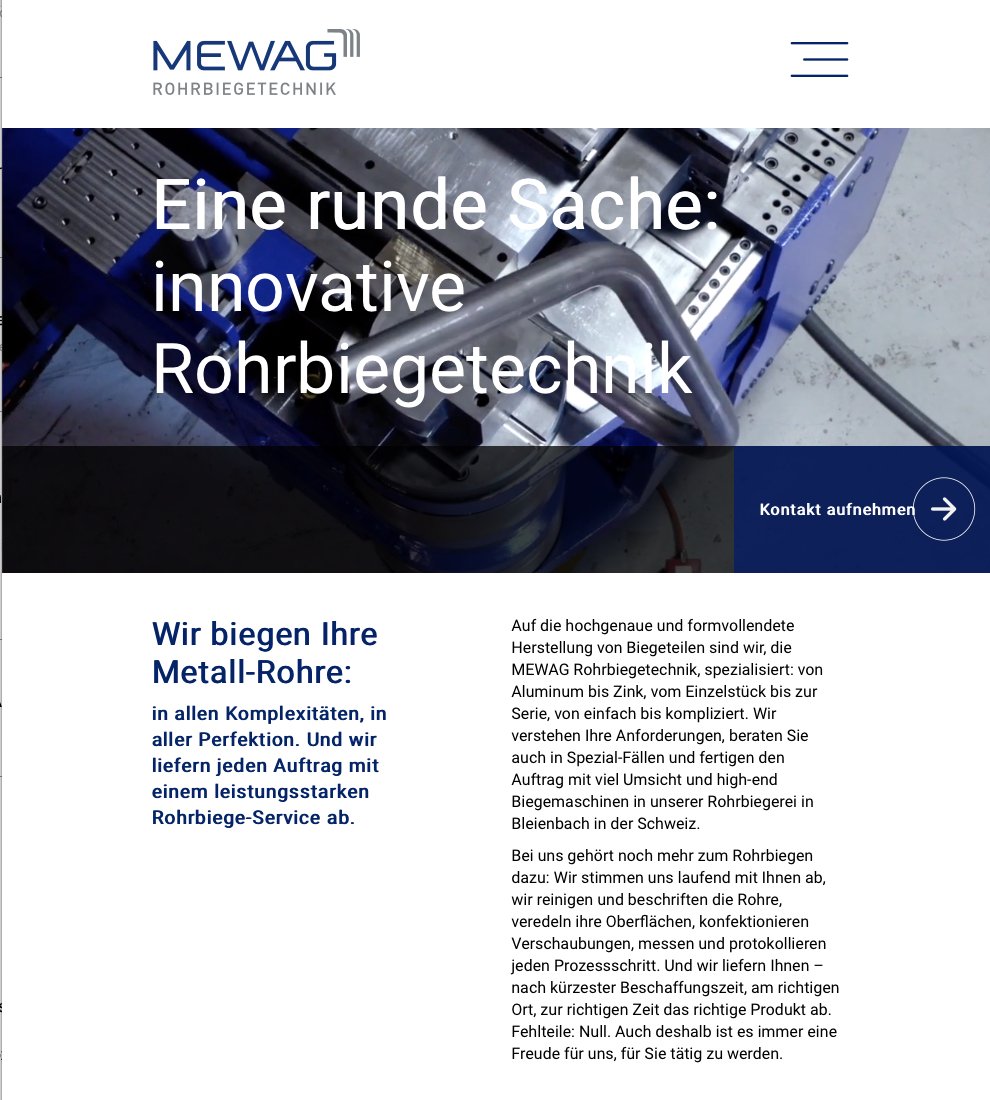 Website, Homepage, "Text plus Konzept"