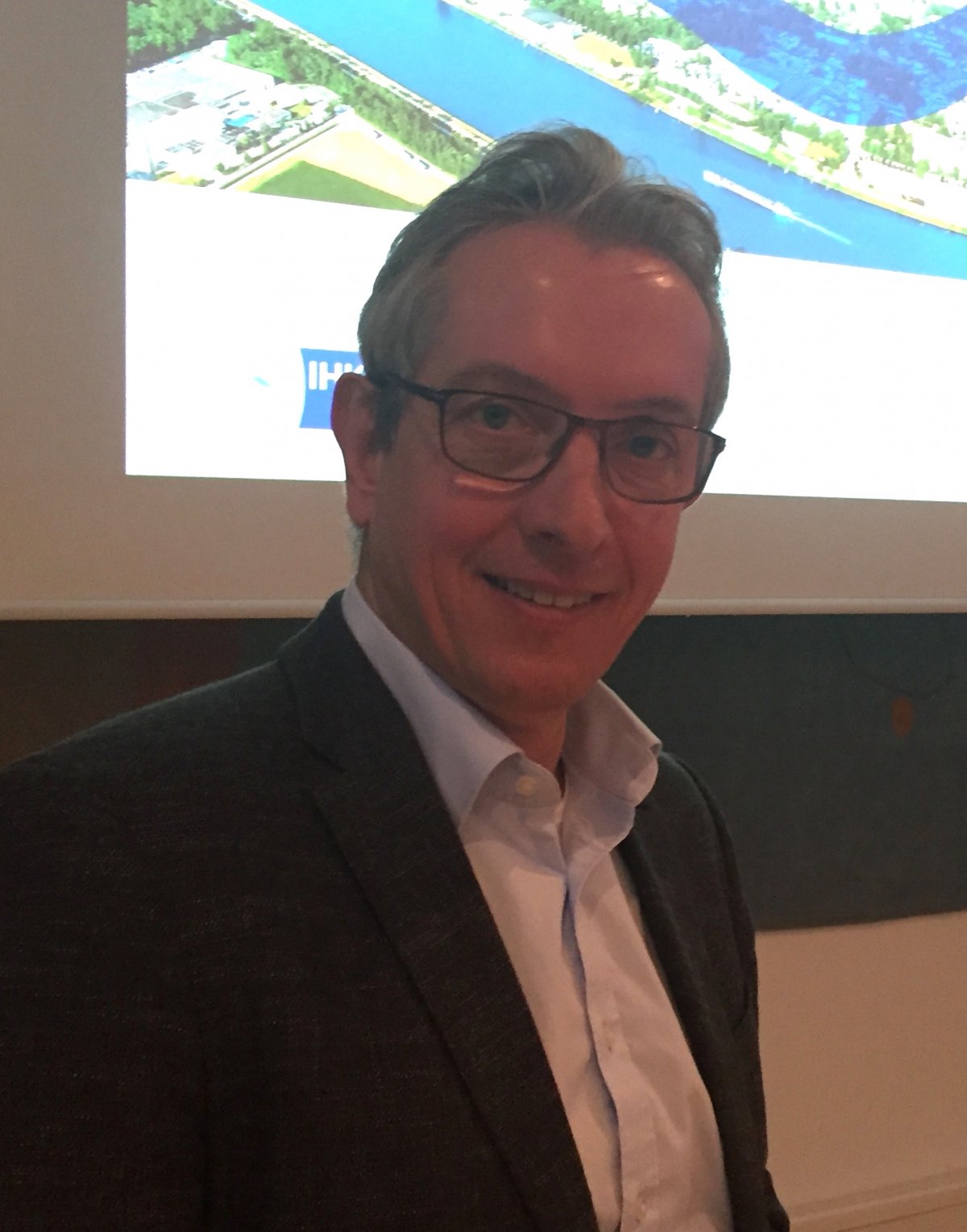 Wolfram Burgard, Professor für Informatik an der Albert-Ludwigs-Universität Freiburg – beim Vortrag an der IHK in Freiburg