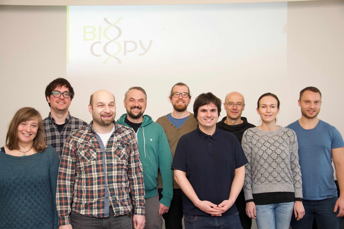 Das Team von Biocopy - Foto Philipp Meyer