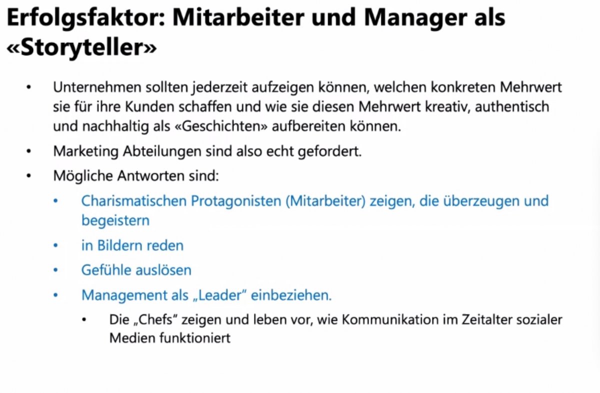 Screenshot: Mitarbeitende als Storyteller