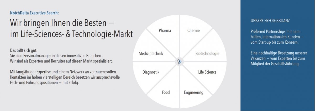 Unternehmensflyer, Seite 2, NotchDelta Executive Search