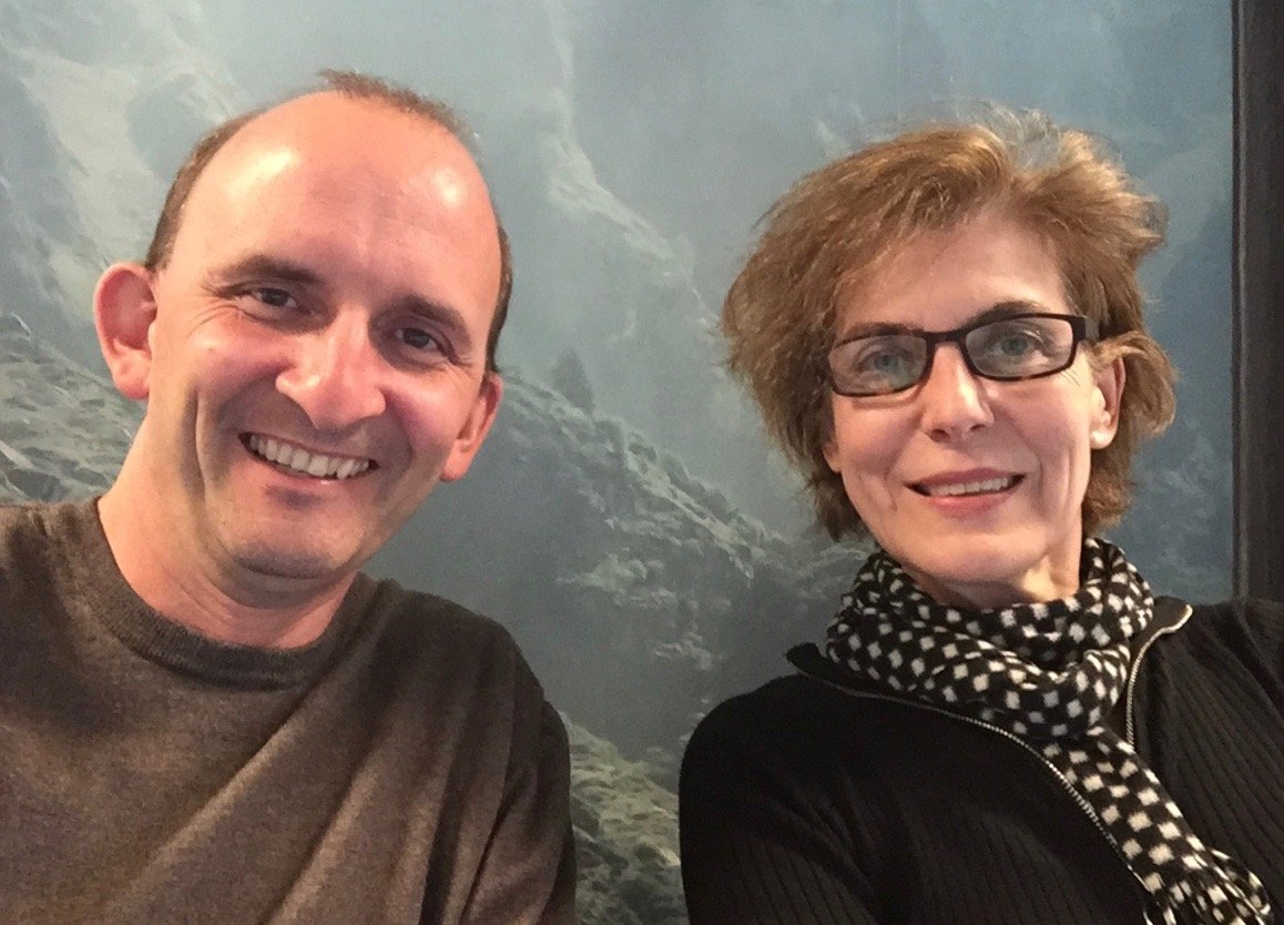 Agentur-Chef Thomas Schüpfer und Texterin Ursula Thomas-Stein
